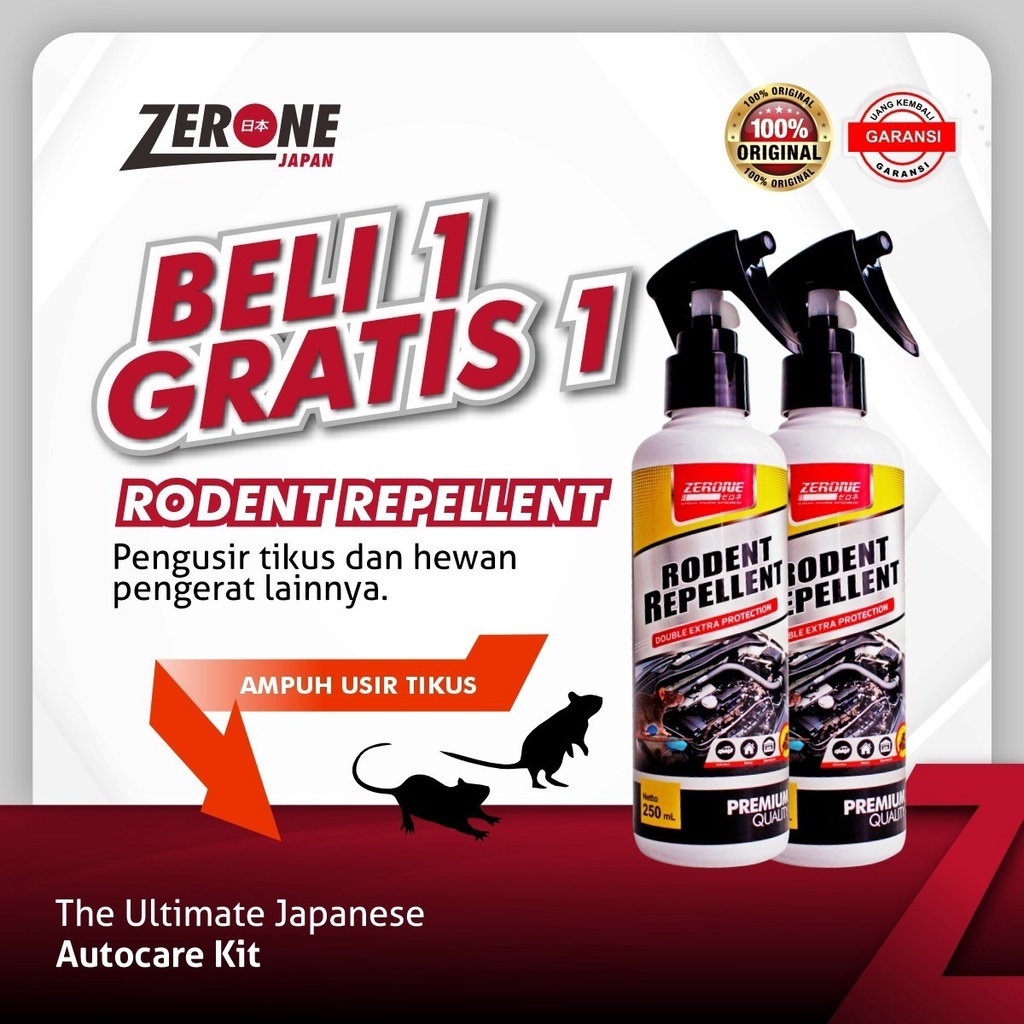 Promo Rodent Repellent Pengusir Pembasmi Tikus Spray Zerone Japan Beli 2 Lebih Murah