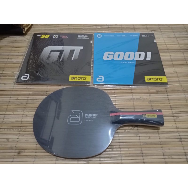 PAKET BET TENIS MEJA ANDRO INIZIO OFF ORIGINAL