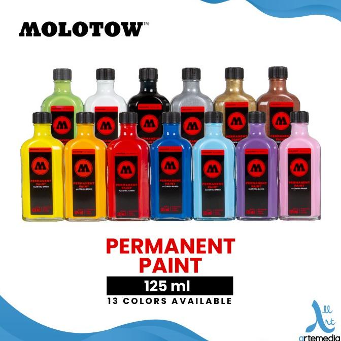 

Molotow Permanent Paint Alcohol Base Refill Cat Lukis Isi Ulang