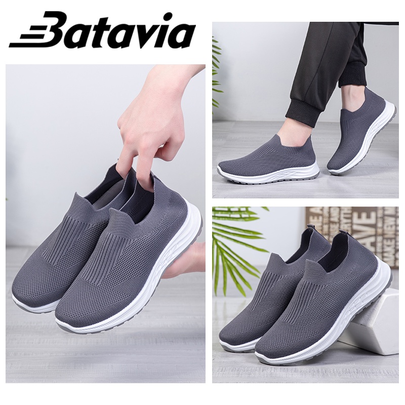 Batavia Sepatu Pria Model Slip On Terkini Sepatu Casual Sepatu Pria Modis B31