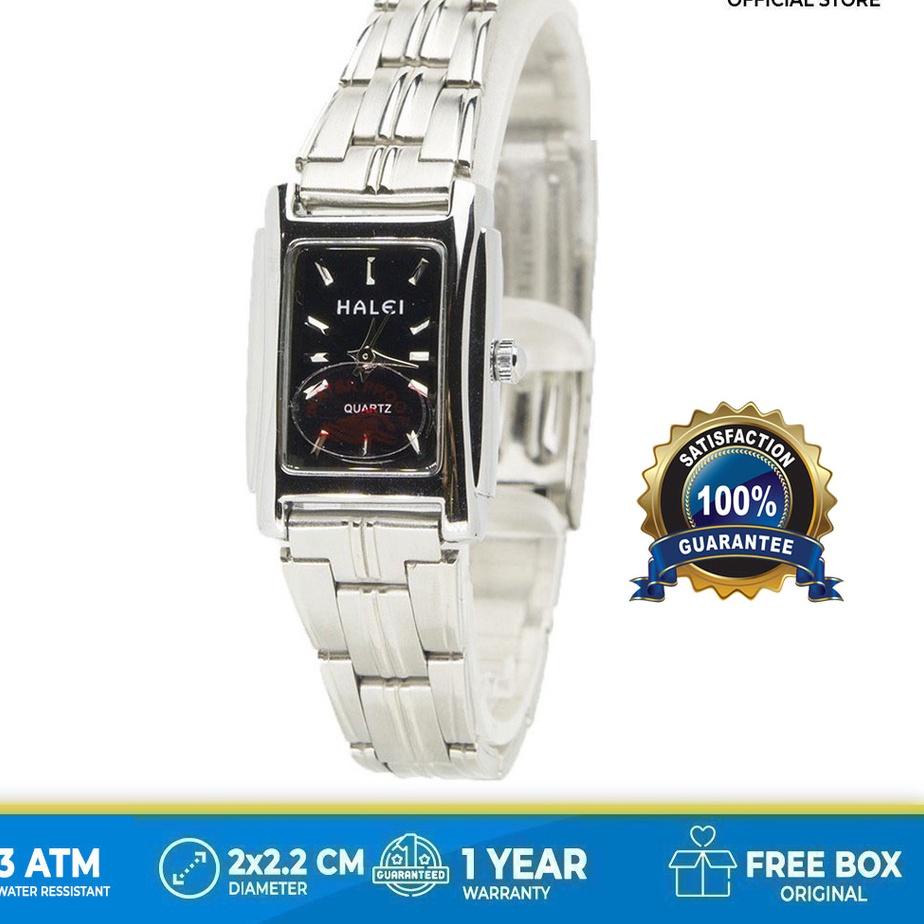 Terbaik Halei watch Official Store Garansi Jam Tangan Wanita Tahan air Original Halei 321 Garansi 1 