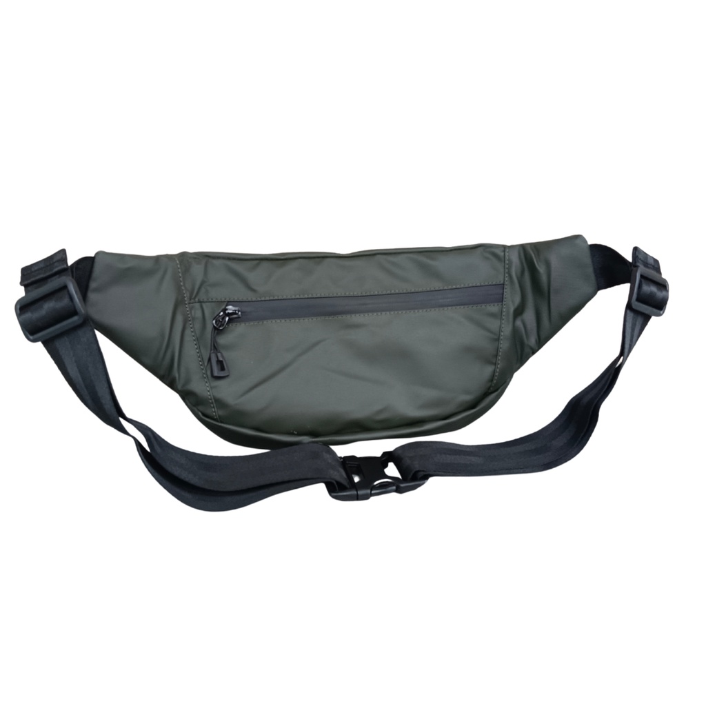 Waist bag premium waterproof tas pinggang premium anti air tas selempang pria eibe [ ARMY ICARUS ]