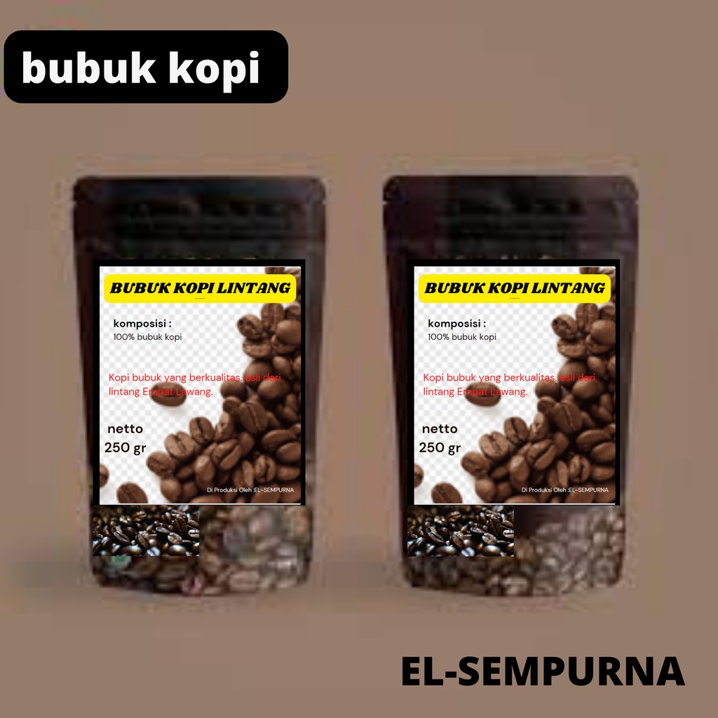 

bubuk kopi lintang 250 gr / 1/4 kg