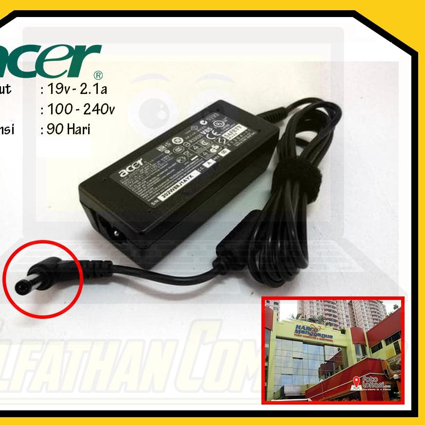 ♢ Charger Casan Adaptor Laptop Acer One 14 Z1401 Z1402 - 19V 2.1A ♦