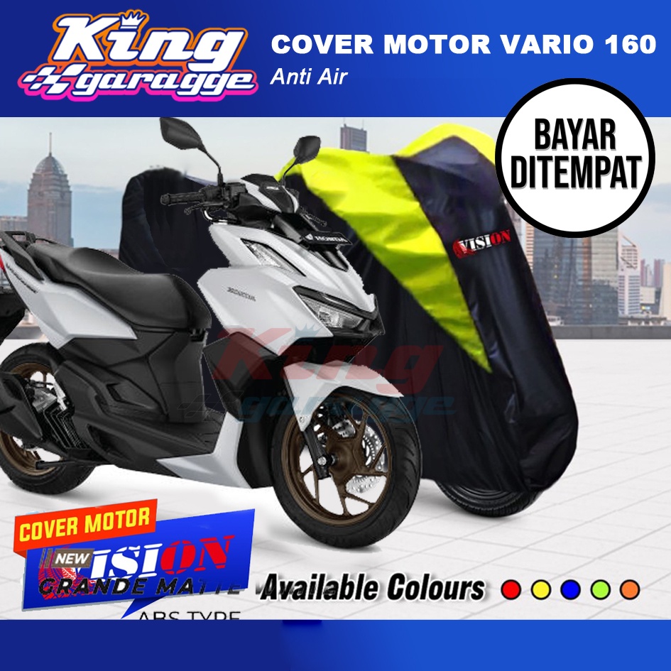 Cover Motor Vario 160/ Selimut Motor Honda Vario 160/Jas Motor Vario 160 Berkualitas /Sarung Motor V