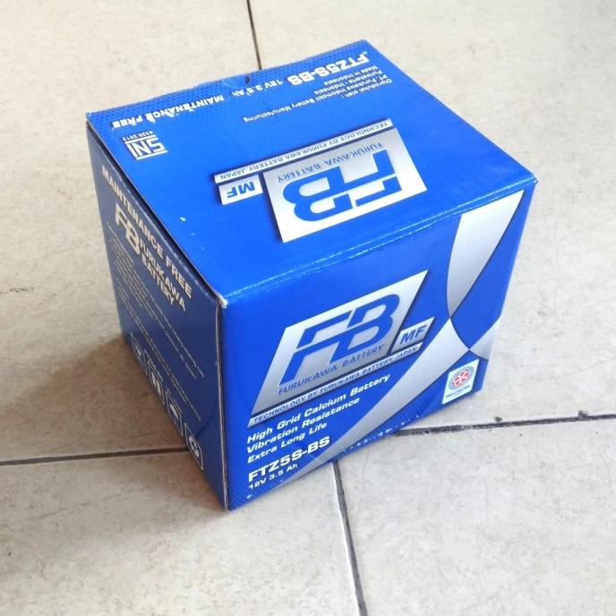 Aki Kering Fb Accu Motor R2 Furukawa Battery Ftz5S Gtz5S Debezzz