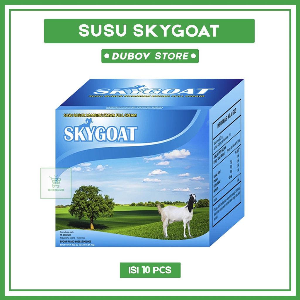 

Susu Kambing Etawa Skygoat Putih Original