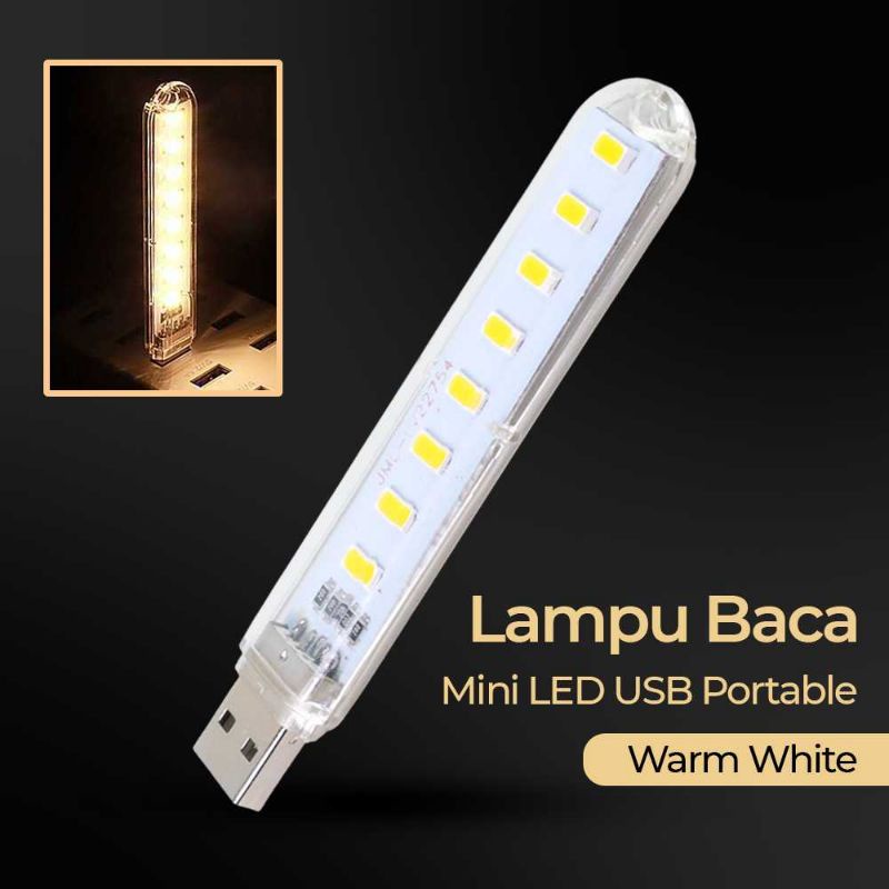 MeeToo Lampu Baca Mini LED USB Portable 12W 5V - SMD 5730