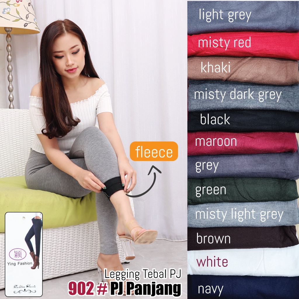 Legging Tebal Wanita / Legging Fleece / Legging Thermal 902 / Legging Panjang Wanita Jumbo