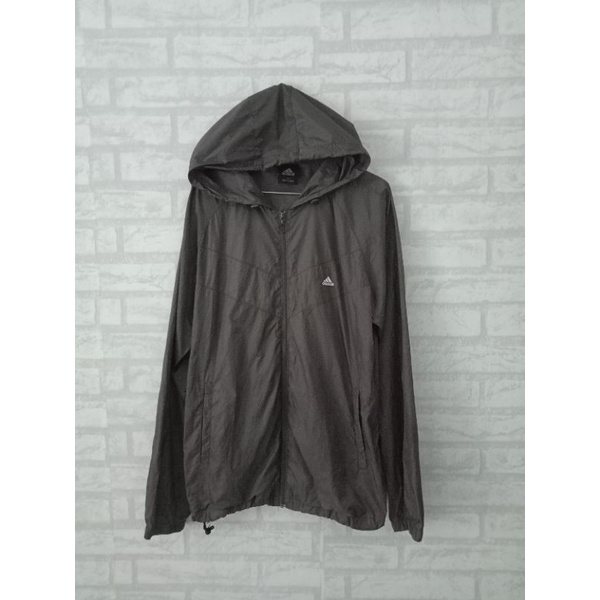 Jaket Adidas parasut ori
