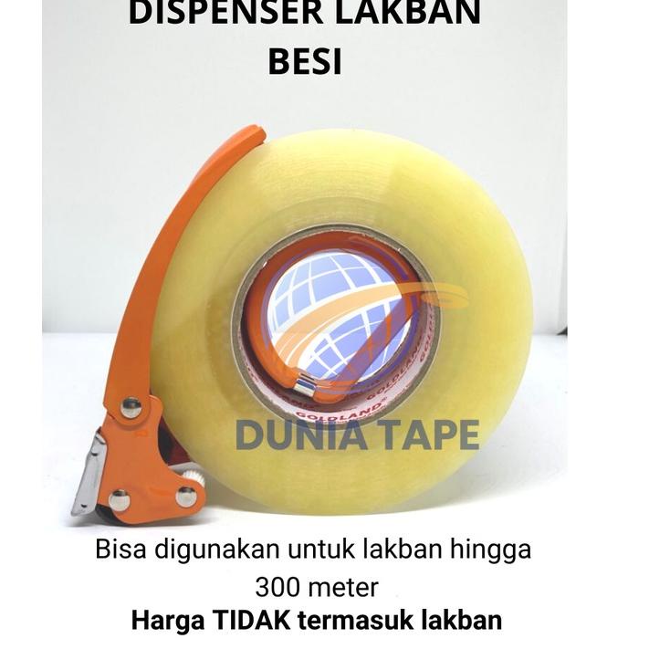 

Terlaris Today Tape Dispenser Besi / Tape Cutter Besi / Pemotong Lakban Besi Jumbo buruan