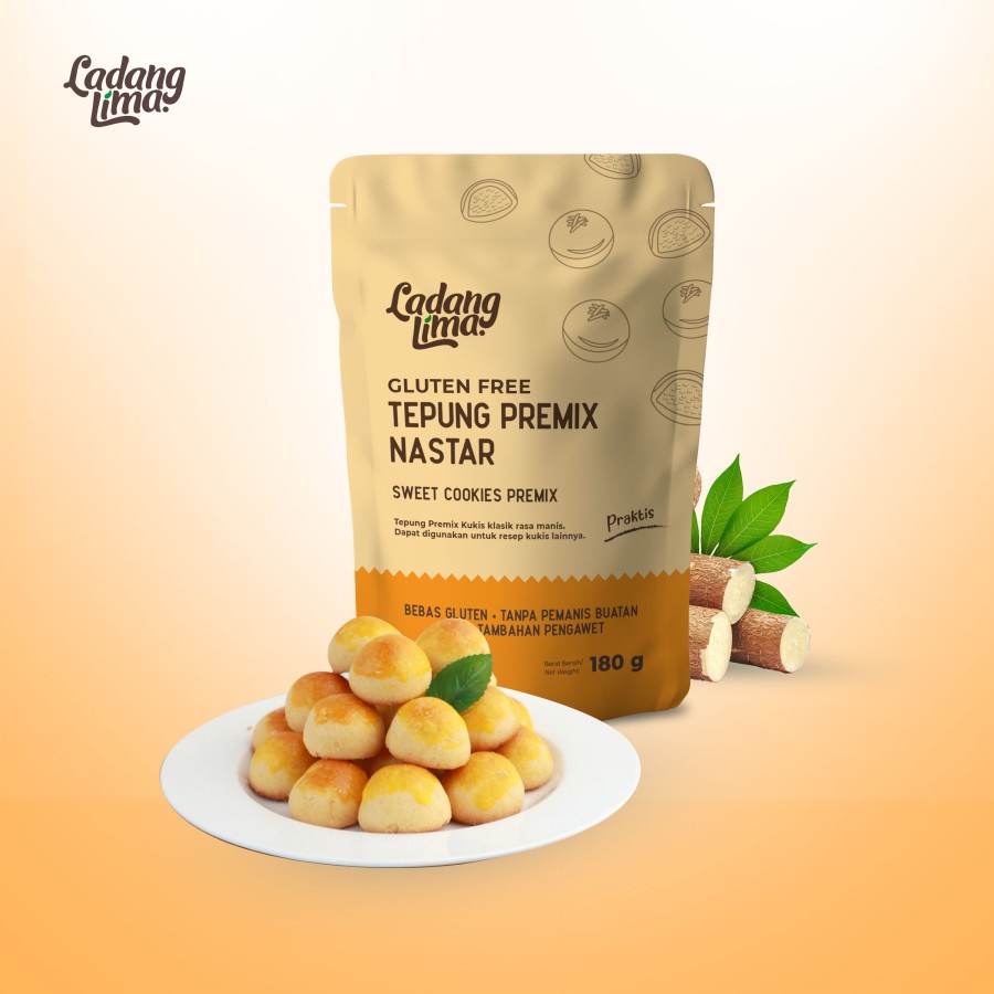 

Ladang Lima Tepung Premix Kastengel Gluten Free 150 gram