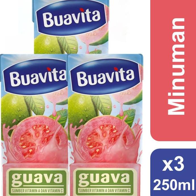 

Dijamin Ori>/ Buavita Guava 250ml Multi Pack