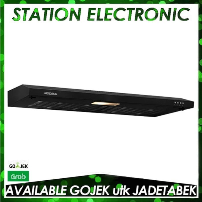 Modena PX 9002 Cooker Hood - [Hitam / 90 cm]