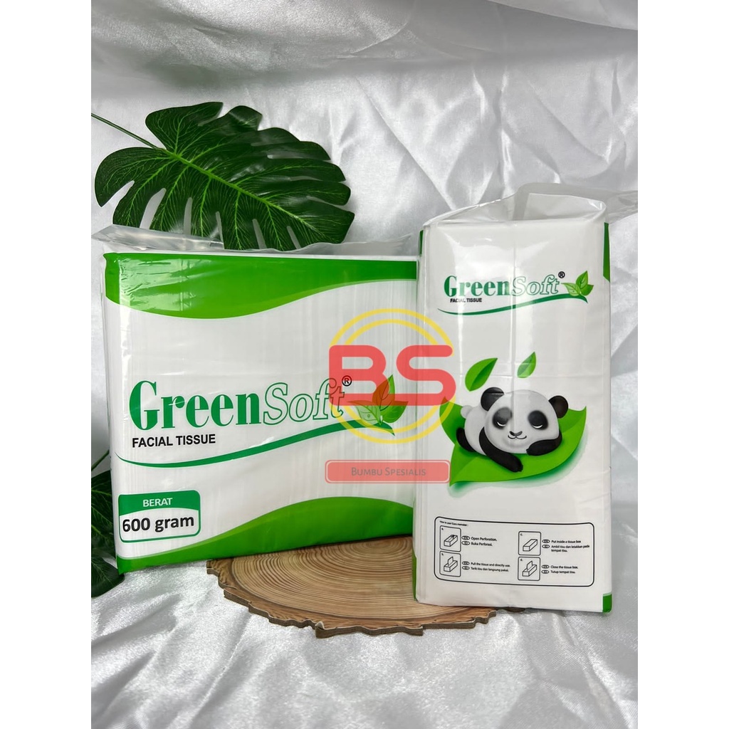 Tissue GreenSoft Facial Refill 600gr