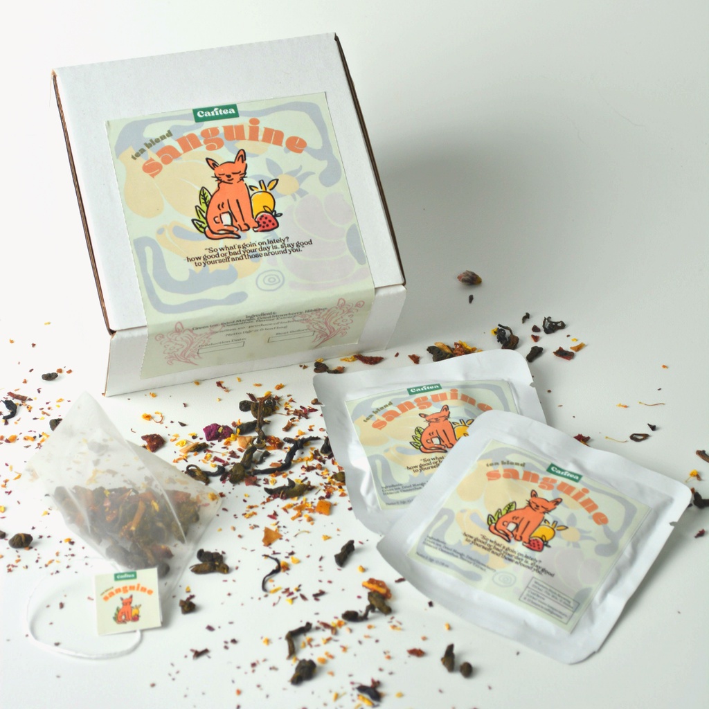 

Sanguine Tea Blend Caritea [Box Package]