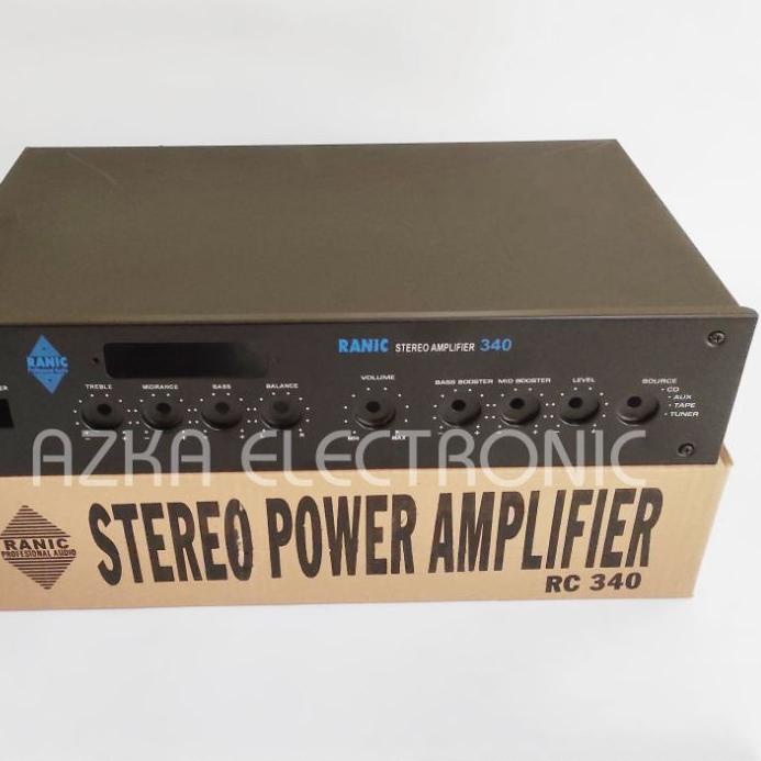 ☟ Box Ampli Box Power Amplifier USB RANIC 340 ➦