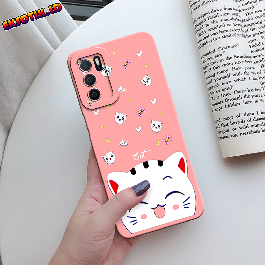 Case OPPO A16 - Eksotik.id - Casing OPPO A16 - Case KUCING - Skin Handphone - Silikon OPPO A16 - Cassing Hp - Hardcase - Softcase OPPO A16 - Mika Hp - Cover Hp - Kesing OPPO A16