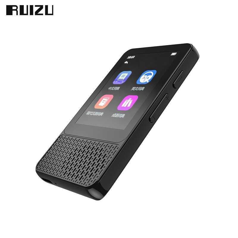 Ruizu Bluetooth HiFi DAP MP3 Player Touchscreen 16GB - M18 - Black