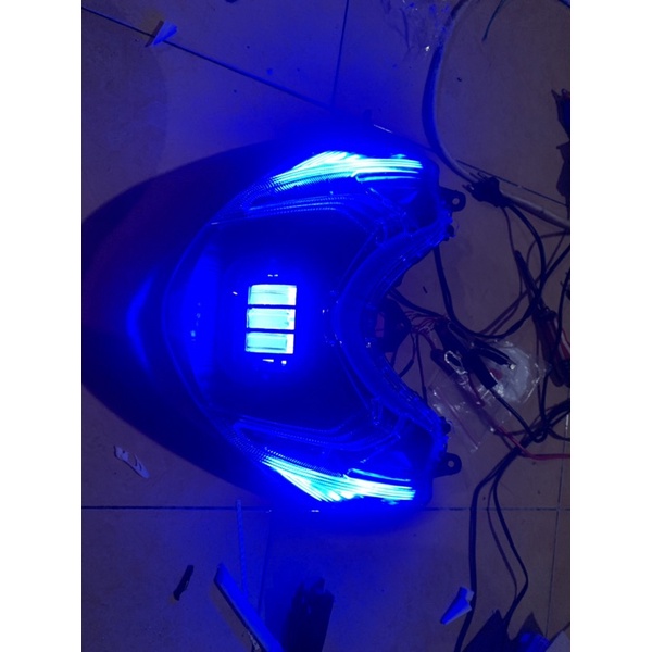 lampu depan mio m 3 custom daymaker
