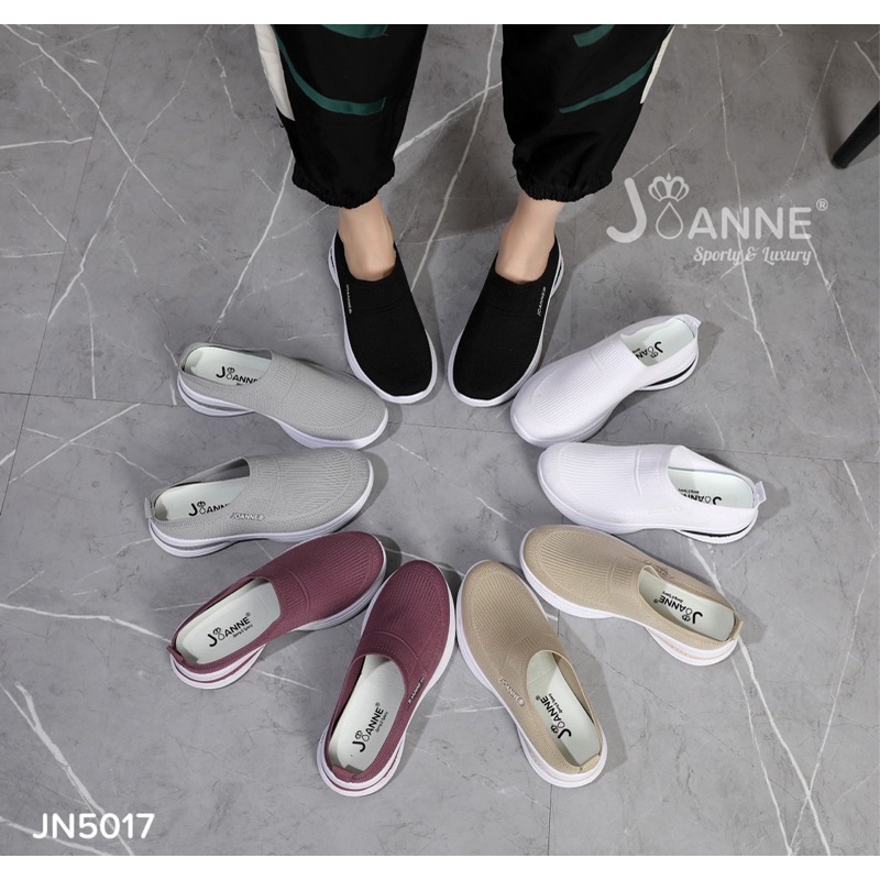 [ORIGINAL] JOANNE Slop FlyKnit Sneakers Shoes Sepatu Wanita #JN5017