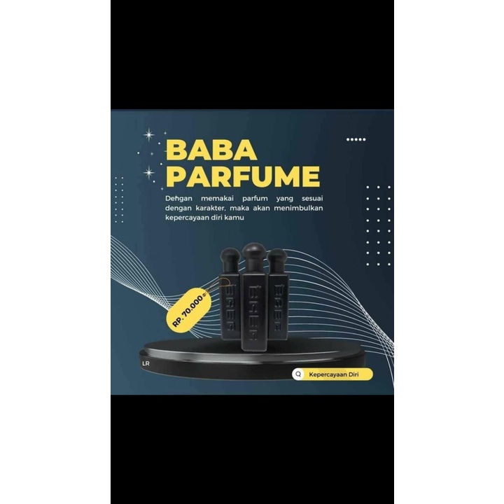Parfum Pria Wanita Baba Original REXTASE / Minyak Wangi Awet Tahan Lama