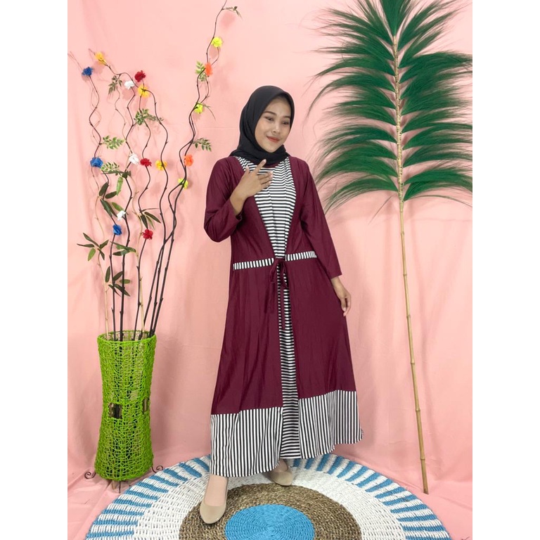 LANGSUNG KIRIM GAMIS JERSY LEMONSKIN TERKINI/GAMIS TERLARIS