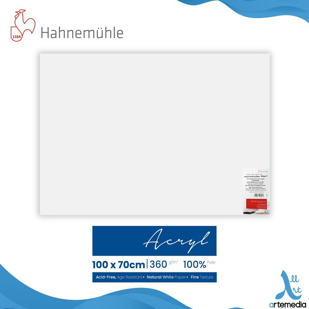 

Kertas Gambar Hahnemuhle Acrylic Paper 100x70cm Paper Sheet