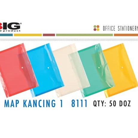 

12.12 Promo Brand Map Kancing 1 Punggung BIG Folio 8111 (1 Pak isi 12 Biji) murah