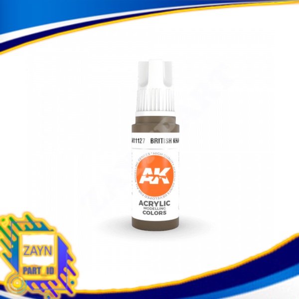 AK 11127 British Khaki - Figure Military Boardgame Acrylic Paint Promo