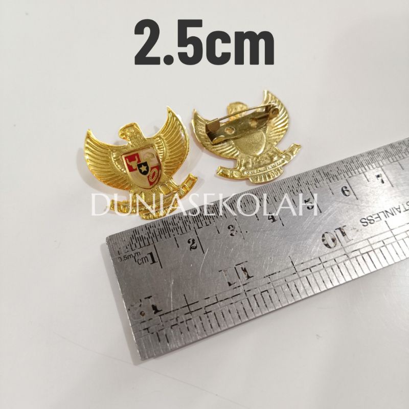Pin Garuda Timbul Resin 2.5cm