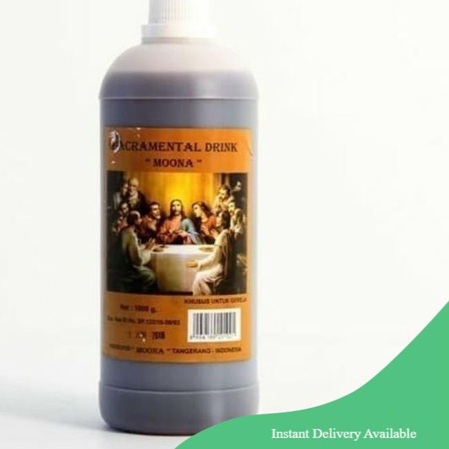 

♔ Anggur Peran Kudus 1 Liter Khusus Gereja murah ❅