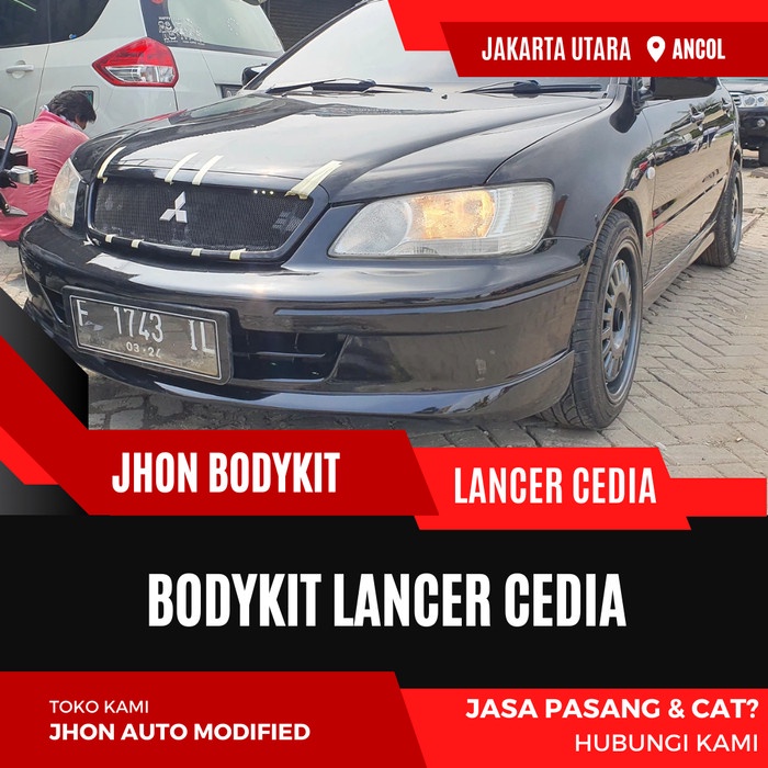 BODYKIT LANCER CEDIA 2003 2004 CUSTOM BODYKIT MITSUBISHI LANCER CEDIA
