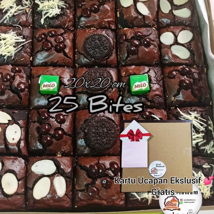 

✿ Fudgy Brownies dark chocolate / Fudgy Brownies Shiny Crust / brownies skat uk 20x20cm ➧