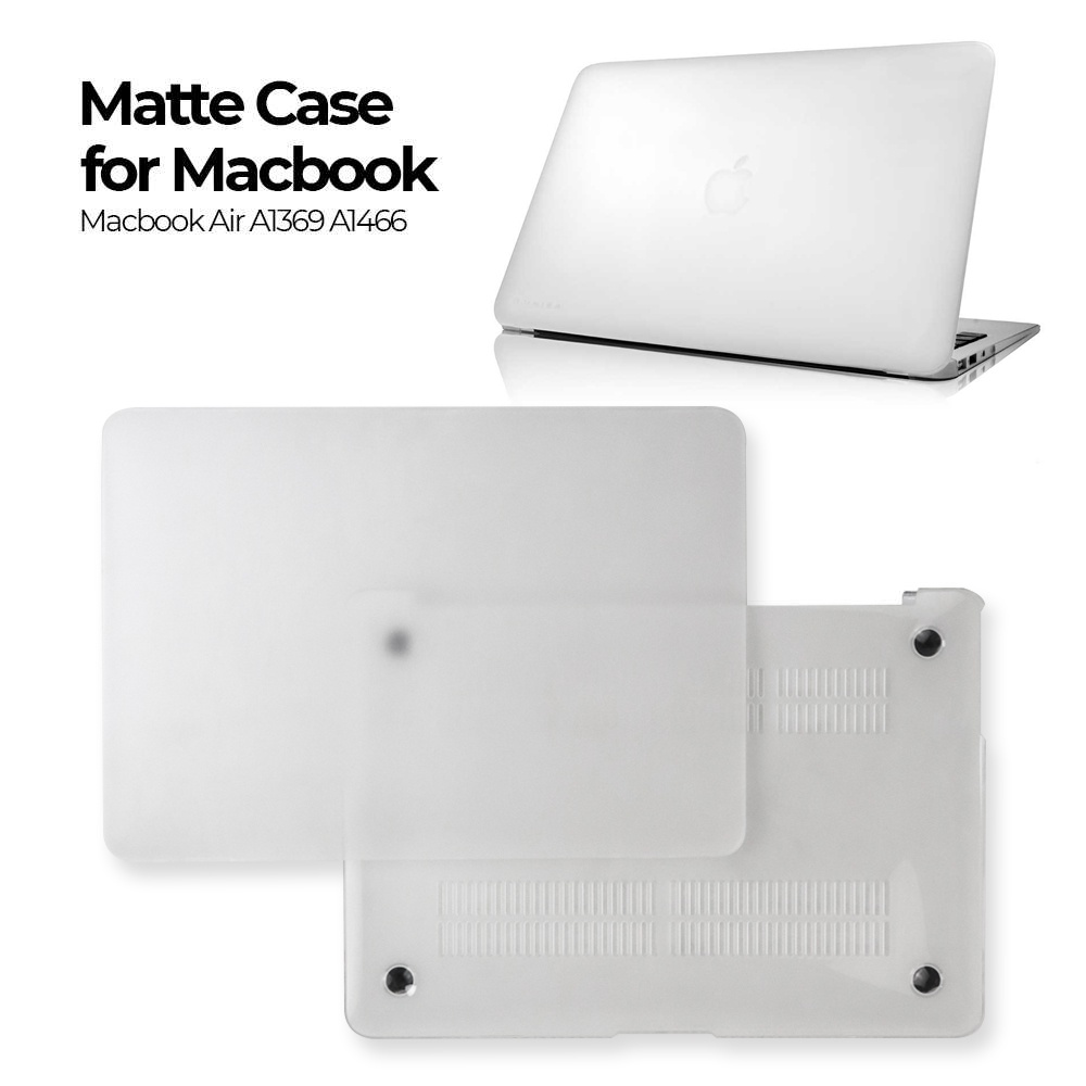 Matte Case for Macbook Air 13 Inch A1369 A1466 - AUIM05TP Transparent