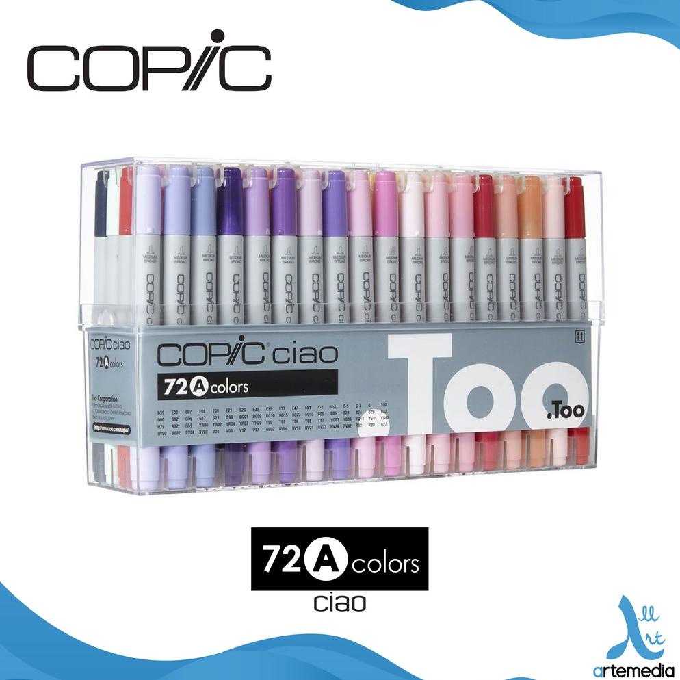 

Marker Copic Ciao 72 Set A
