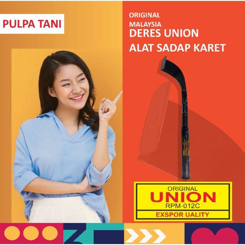 Pisau Deres Malaysia UNION / Pisau Sadap Karet
