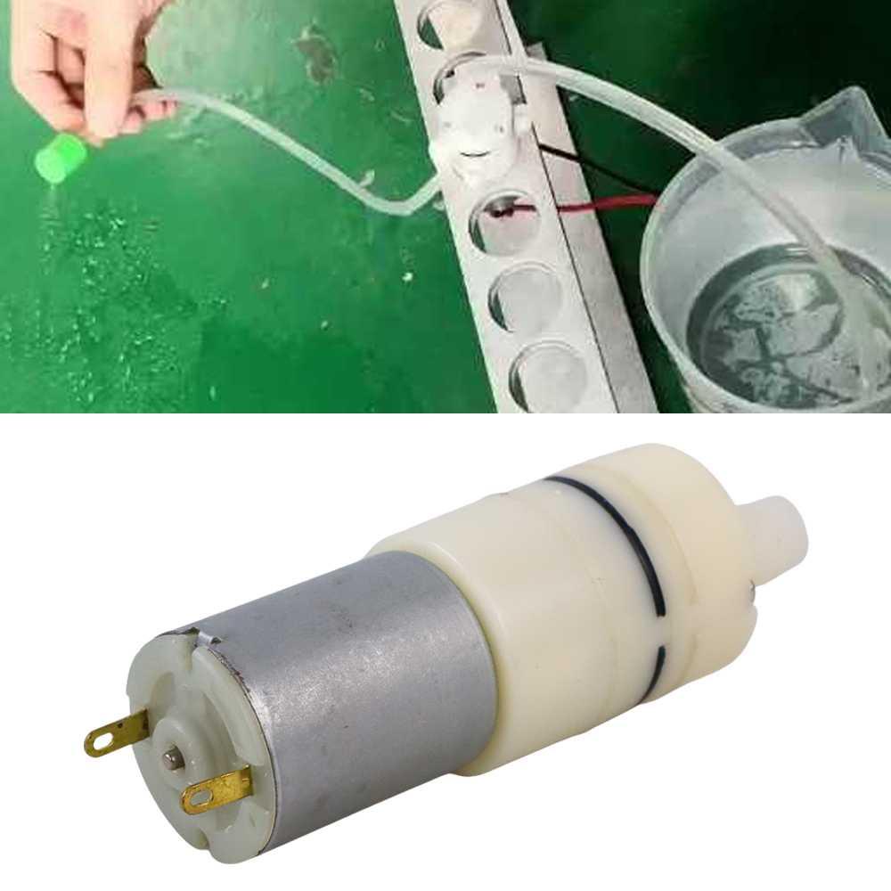 Pompa Air Elektrik Mini Diaphragm Pump for Aquarium Dispenser 12V - E-280 - White