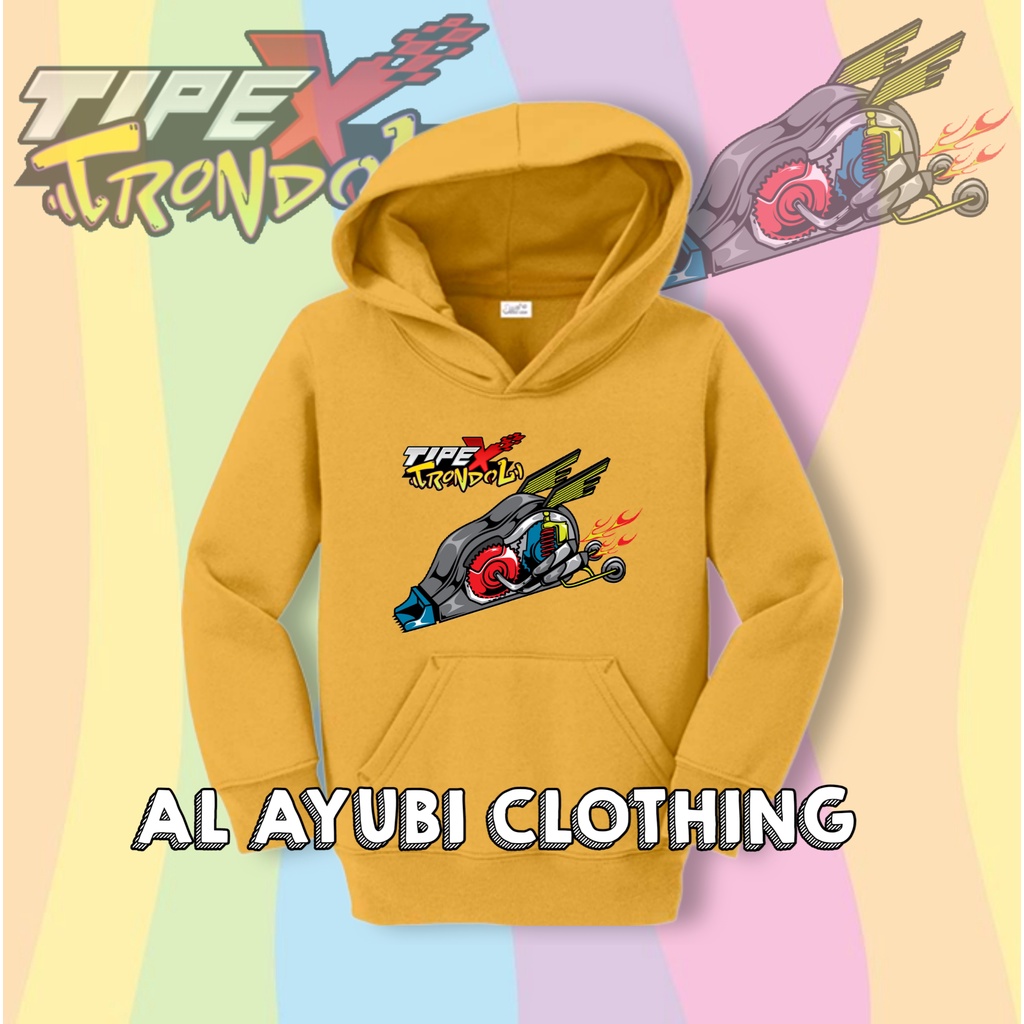 Hoodie Anak Tipe-X Trondol / Jaket Anak Tipe X Trondol