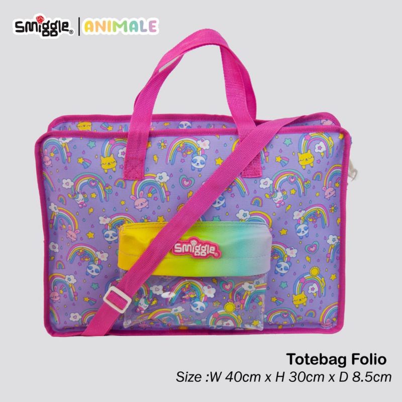 Tas folio smiggle/Tas Les anak