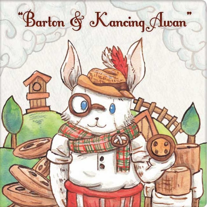 Board Book: Barton dan Kancing Awan Buku Anak Cerita Bahasa Indonesia