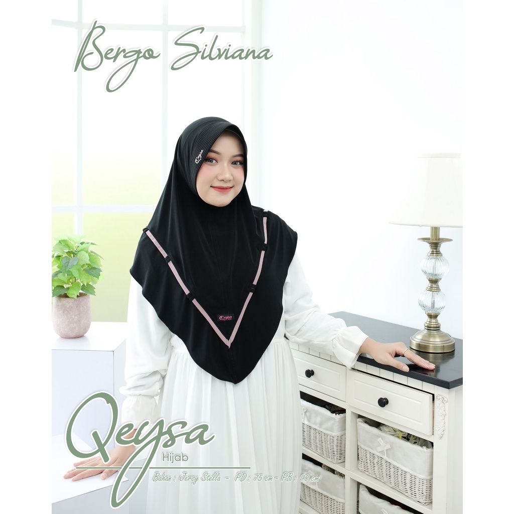 QEYSA - Bergo Silviana Instan Hijab
