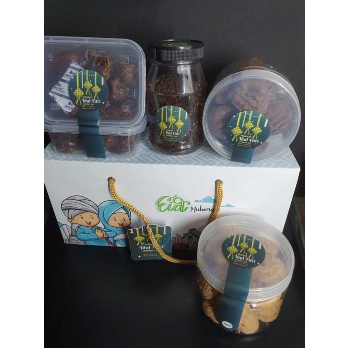 

Eid Mubarak Hampers / Hampers Lebaran / Hampers Idul Fitri kue kering
