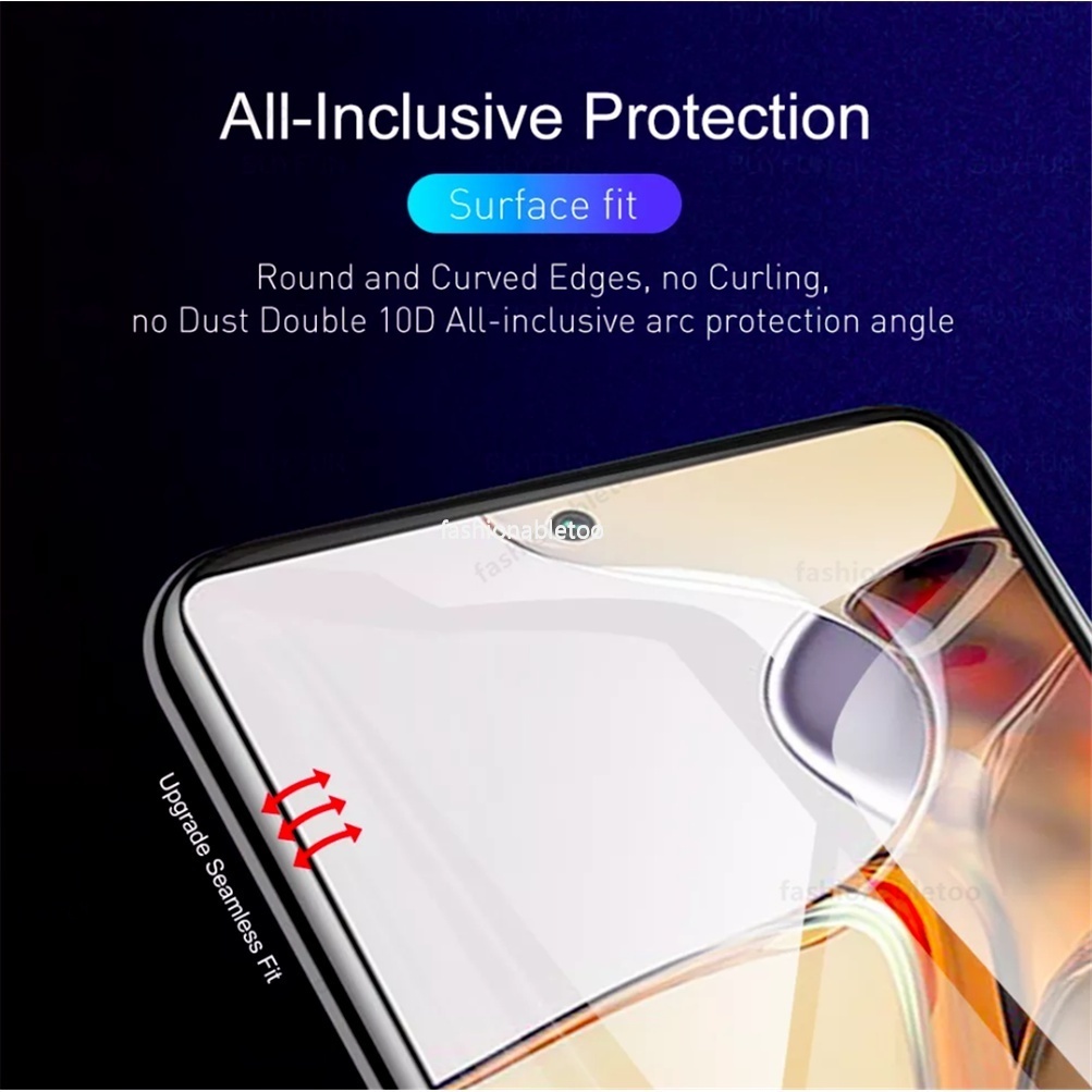 Pelindung Layar Screen Protector Realme C30 / Realme C30s paket 3 in 1 Berbahan Hydrogel