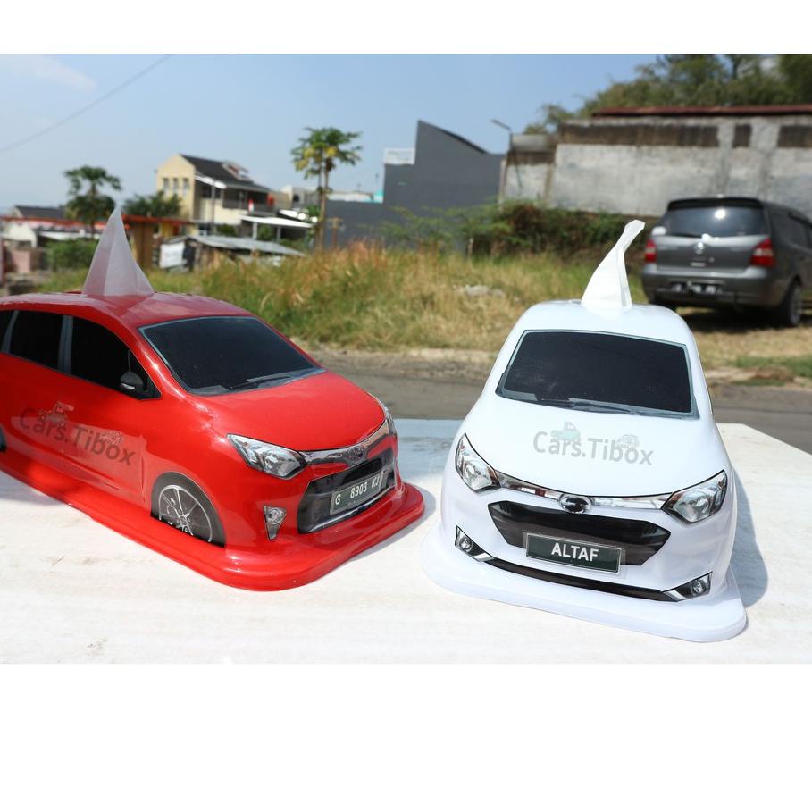 ☉ Tempat Tisu Mobil Calya Sigra ☚