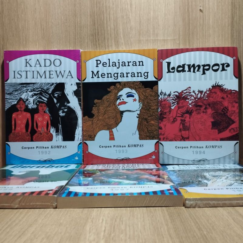 Buku Cerpen Pilihan Kompas 1992,1993,1994,1995,1997,1999