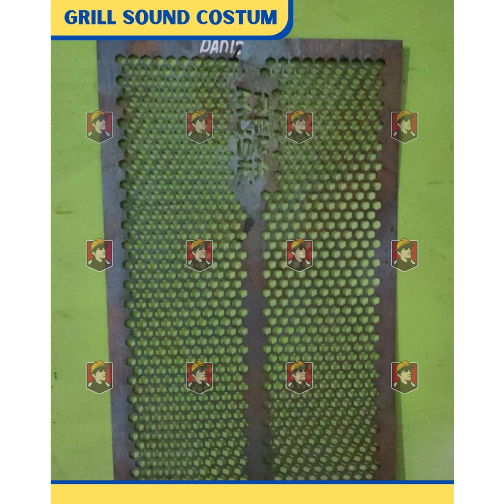 MG - Grill sound JBL Costum ukuran 48 x 110 cm plat 1,5mm