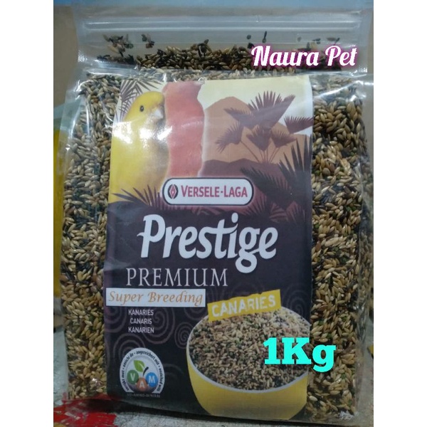 Prestige Premium Canaries 1Kg Super Breeding Makanan Burung Kenari