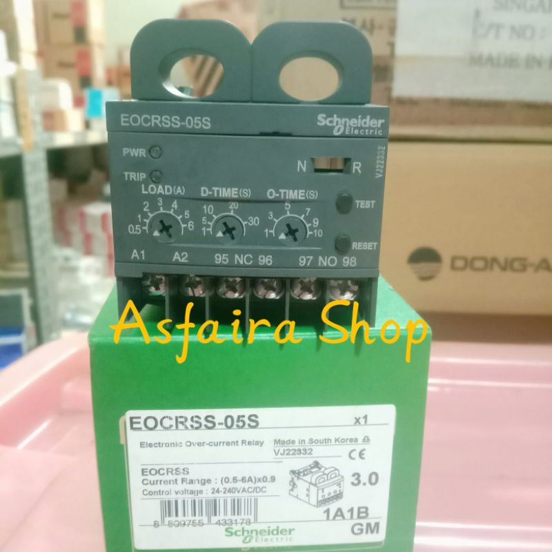 EOCRSS-05S Electronic Over Current Relay