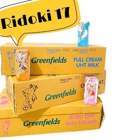 

✥ Susu UHT Greenfields 125ml Full Cream Strawberry Chocomalt karton dus isi 40 pcs ✪